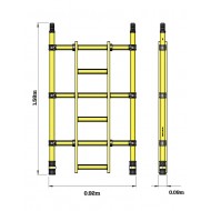 311543 Z1 Tower-B-in Ladder Frame .85m x1.5m 3Rung